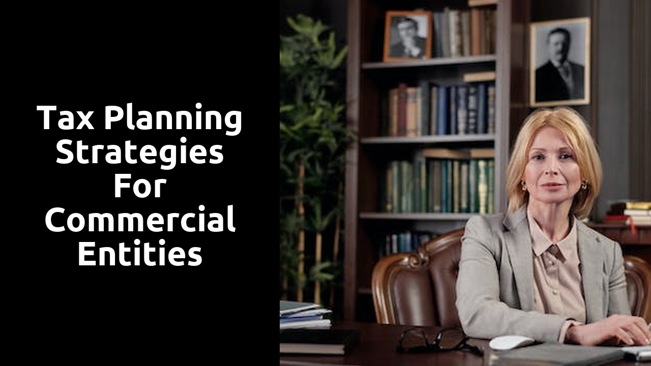 Tax Planning Strategies for Commercial Entities