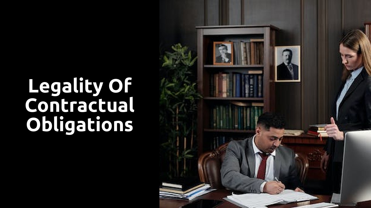 Legality of Contractual Obligations