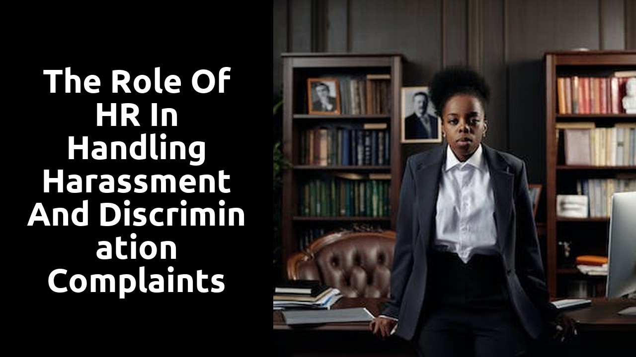 The Role of HR in Handling Harassment and Discrimination Complaints