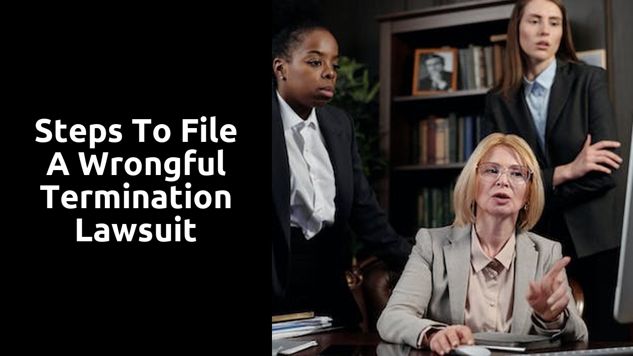 Steps to File a Wrongful Termination Lawsuit
