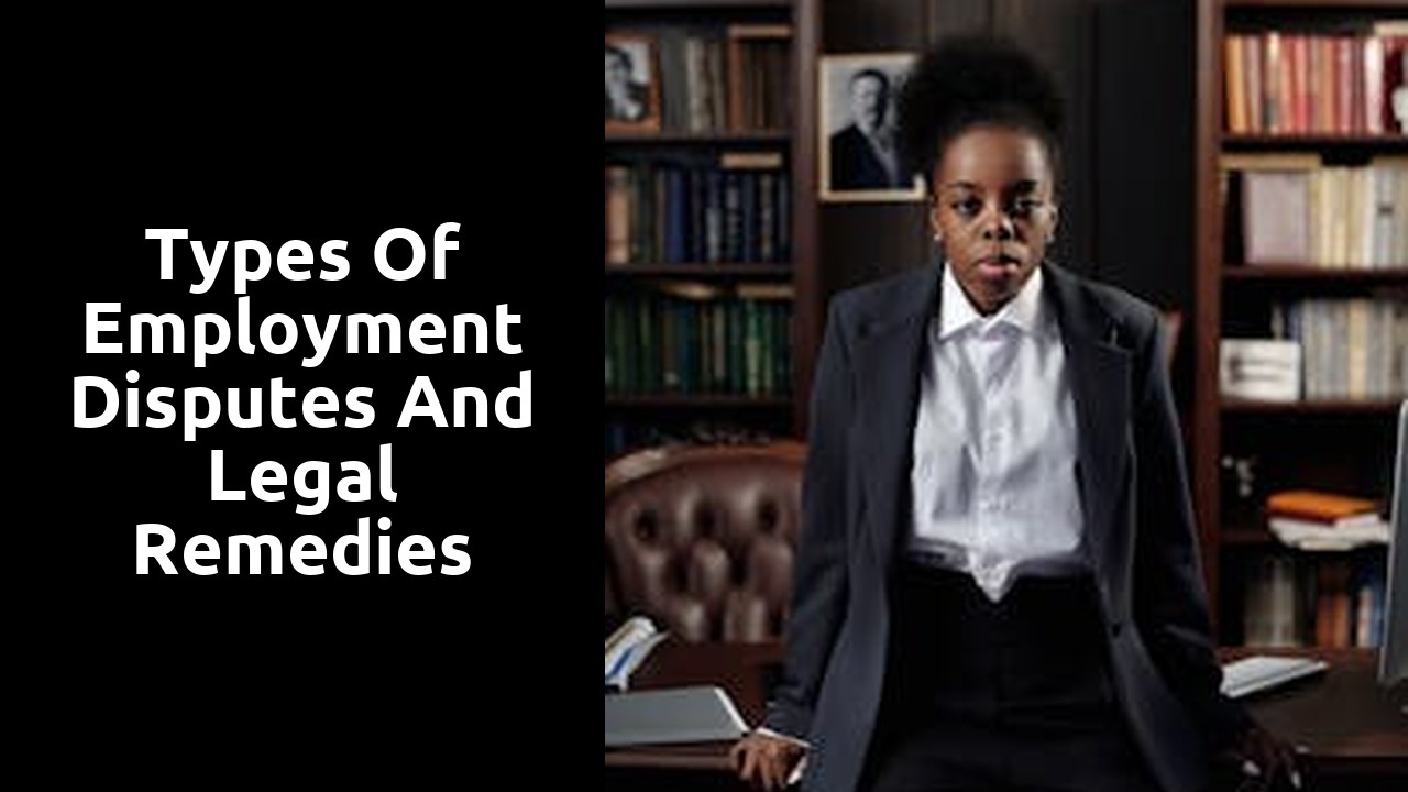 Types of Employment Disputes and Legal Remedies